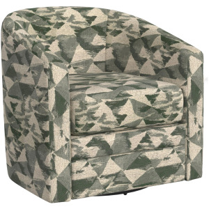 Decatur Swivel Chair in JW Teal