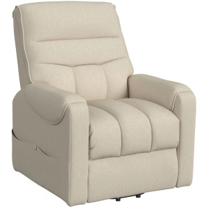 Desoto Power Lift Chair in Sahara Cream