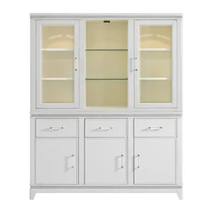 Diedra Hutch in White