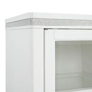 Diedra Hutch in White