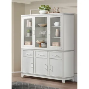 Diedra Hutch in White