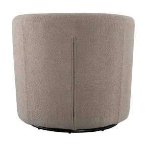Dior Swivel Chair in Feather Tan