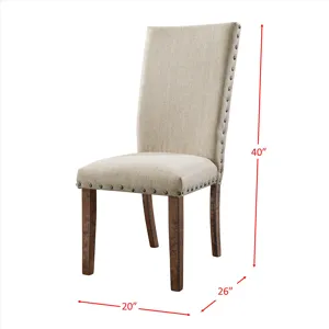 Jax Upholstery Back Side Chair (2 Per Pack)