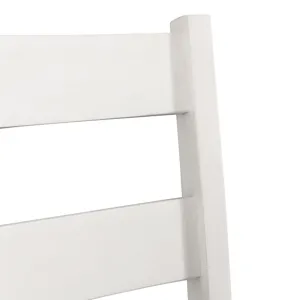 Martin 6 Pc Dining set (Table+ 4 + Bench) (Dark Brown Top - White Base)