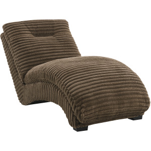 Dominick II Chaise in Masis Cocoa