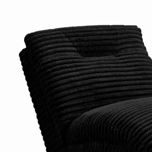 Dominick II Chaise in Masis Black