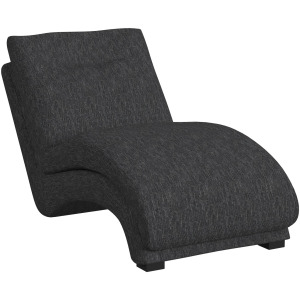 Dominick II Chaise in Zaftag Ebony