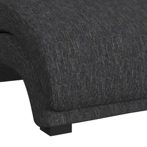 Dominick II Chaise in Zaftag Ebony