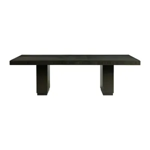 Donovan Rectangular Standard Height Dining Table in Black
