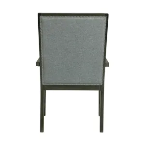 Donovan Upholstery Arm Chair Dark (2 Per Pack)