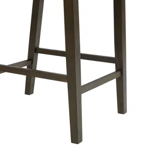 Dapper Counter Side Chair (Walnut Finish) (Two Per Carton)