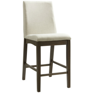 Dapper Counter Side Chair (Walnut Finish) (Two Per Carton)