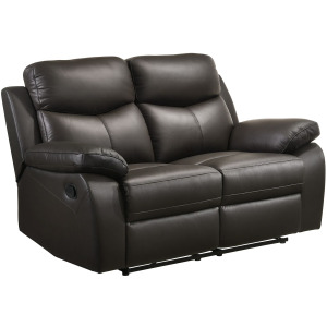 Dryden Motion Loveseat In Aviarah Brown
