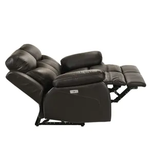 Dryden Power Motion Loveseat W/Console in Aviarah Brown