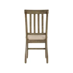 Stone Side Chair Gray Finish (2 Per Pack)