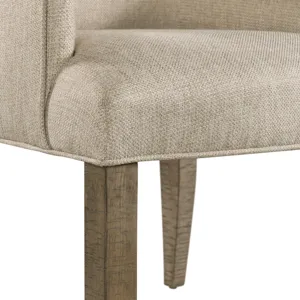 Stone Parson Arm Chair Gray Finish (2 Per Pack)