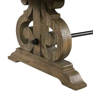 Stone Dining Table Gray Finish