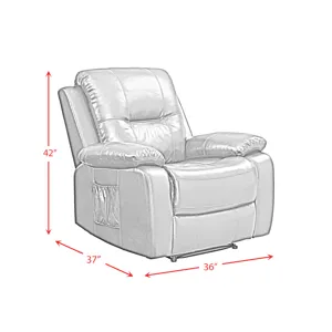Dylan Power Motion Recliner W/Lift in Tucson Brown