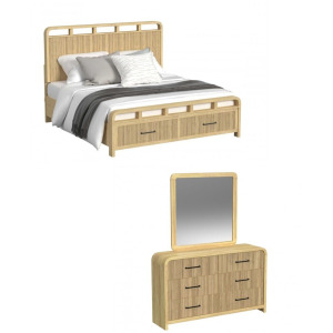 Ridgemont 3PC Queen Storage Bedroom Set