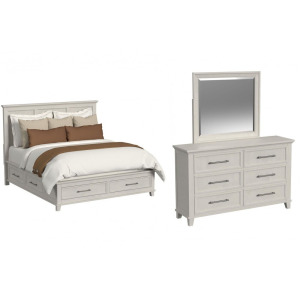 Canterbury 3 PC King Storage Bedroom Set