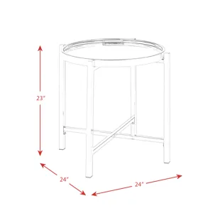 Edith C-1112  End Table  ISTA3 packaging