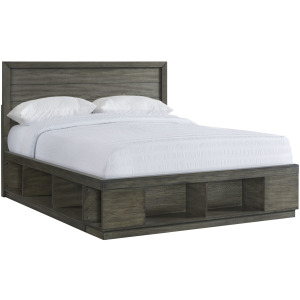 Elation King Storage Bed Complete (Cubby Storage)