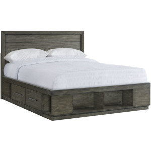 Elation King Storage Bed Complete (Four Dr Storage)