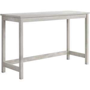 Eleanor Bar Table Single Pack (1 Tables + 3 Stools) in White
