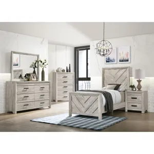 Eleanor Twin Bed in White