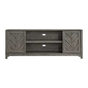 Eleanor 70\" TV Stand with Sliding Door in Mocha Grey