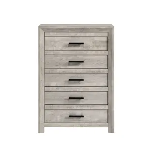 Eleanor 5-Drawer Chest in White