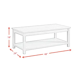 Eleanor Three Pack Occasional Set in White