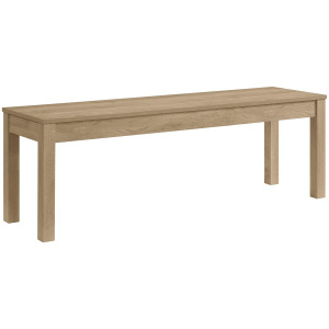 Eleanor Dining Bench in Brown