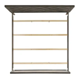 Eleanor King Bed in Mocha Grey