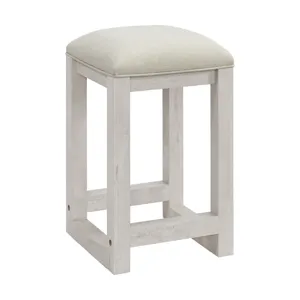Eleanor Nesting Bar Table Single Pack (2 Tables + 3 Stools) in White