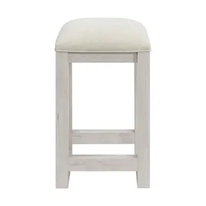 Eleanor Nesting Bar Table Single Pack (2 Tables + 3 Stools) in White