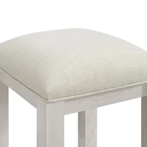 Eleanor Nesting Bar Table Single Pack (2 Tables + 3 Stools) in White