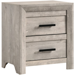 Eleanor 2-Drawer Nightstand in White