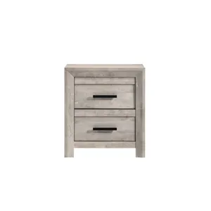Eleanor 2-Drawer Nightstand in White