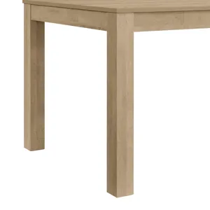 Eleanor Rectangular Dining Table in Brown