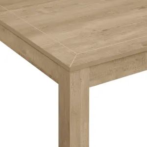 Eleanor Rectangular Dining Table in Brown