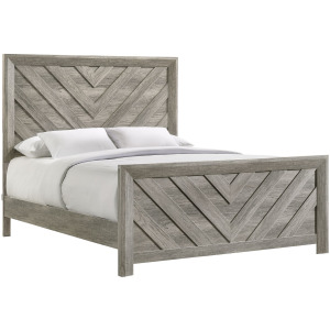 Ellen Queen Bed Grey