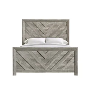 Ellen Queen Bed Grey