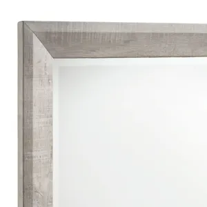 Ellen Dresser & Mirror Set White