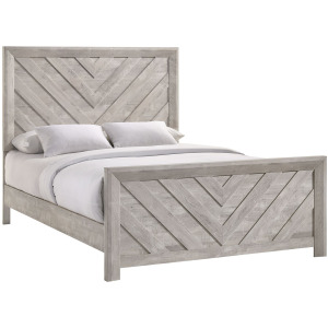Ellen Queen Bed White