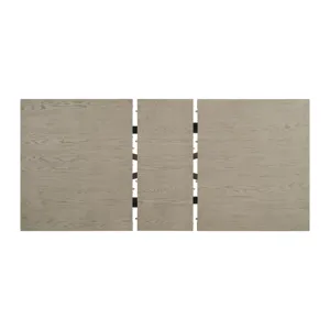 Elma Rectangular Dining Table with 18\" Leaf in Almond