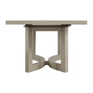 Elma Rectangular Dining Table with 18\" Leaf in Almond