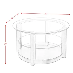 Elsa Coffee Table Dark 3A packaging