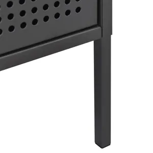 Ember Nightstand (C-1094) GREY NIGHTSTAND W/ USB
