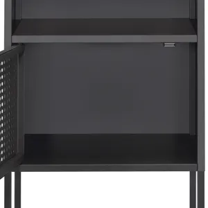 Ember Nightstand (C-1094) GREY NIGHTSTAND W/ USB